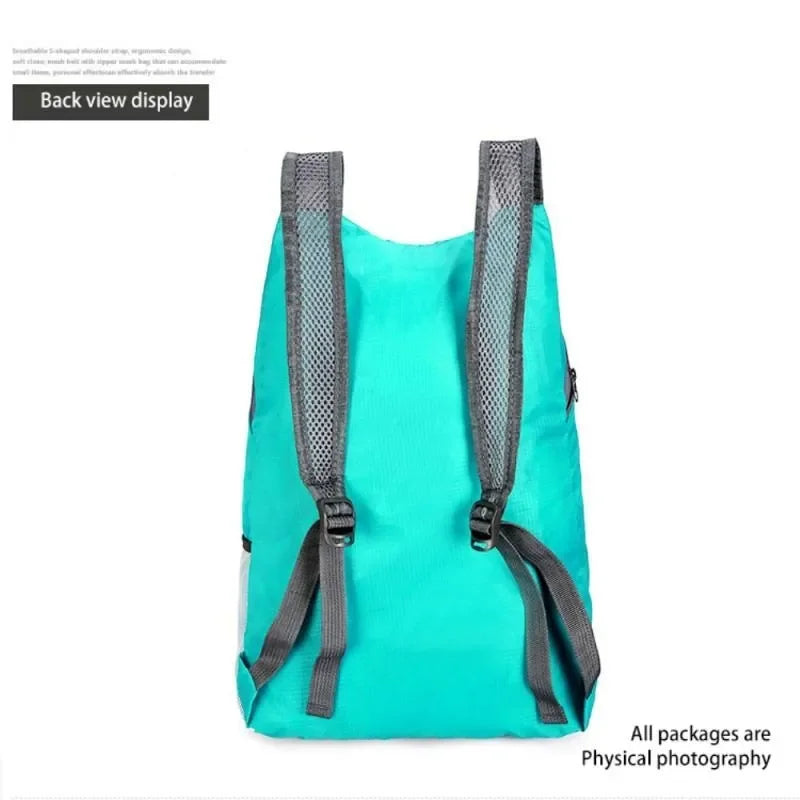Ultralight Waterproof Folding Backpack High-Volume Portable Travel Bag Lightweight Outdoor Sports Daypack for Men And Women