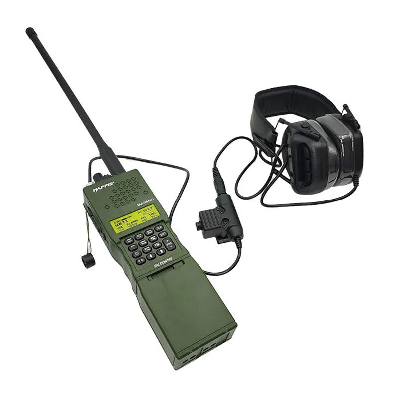 U94 PTT Cable Plug Tactical Tactical Headset for Baofeng UV-5R UV-S9 Plus UV-82 AR-152 UV-10R Walkie Talkie Two Way Radio Plug