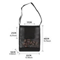 Breathable Picking Pouch Mesh Mini Bag Adjustable Strap Multi Storage Pocket for Outdoor Garden Hiking Lovers