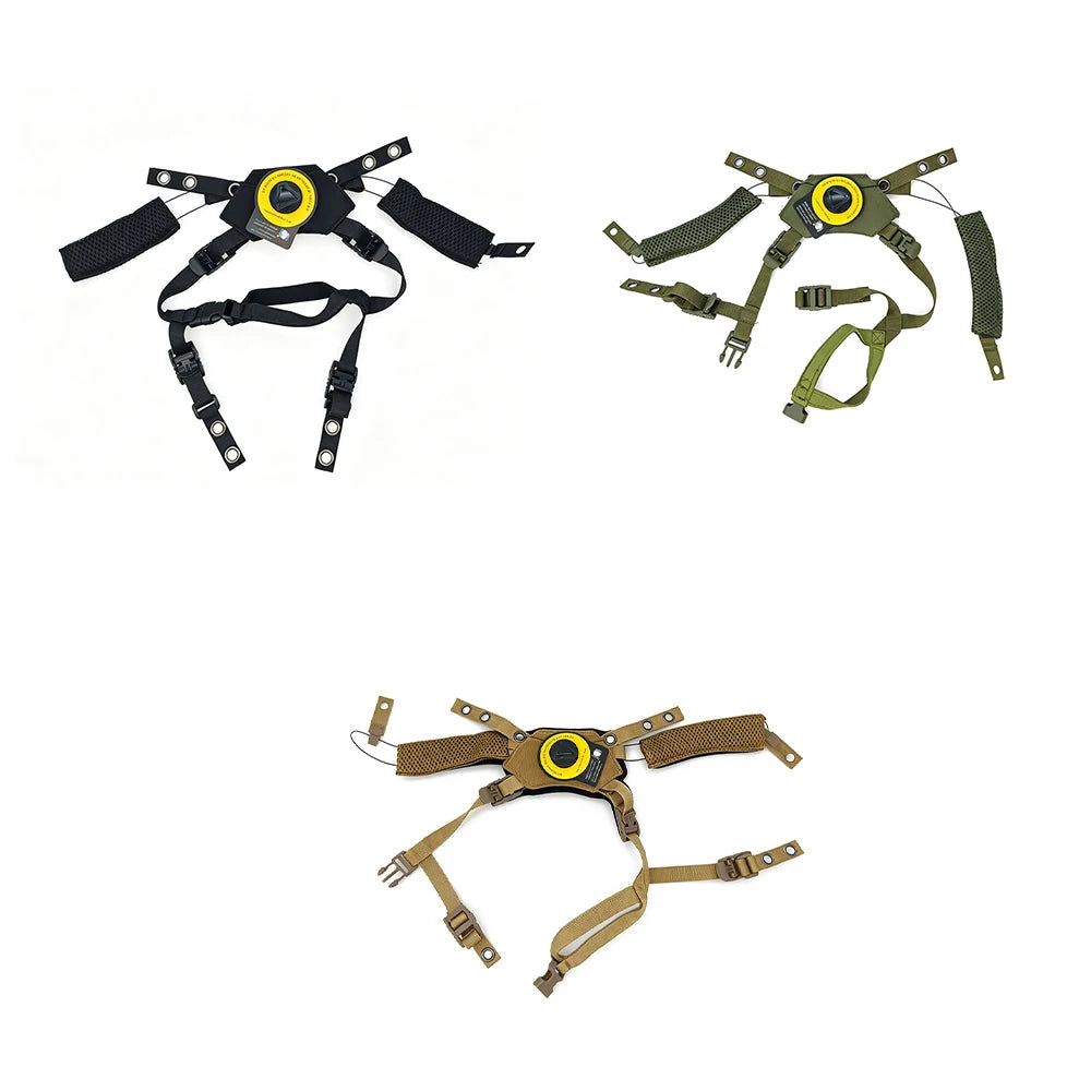 Tactical Helmet Hanging System Wendy Suspension Lanyard Chin Strap Airsoft Helmet Accessories for Wendy FAST MICH Helmet