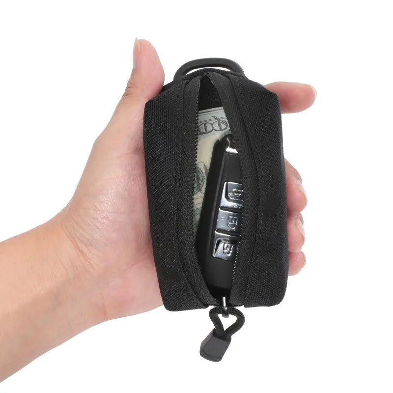 Tactical Outdoor Belt Waist Pack Storage Bag Key Organizer Portable Mini Molle Pouch Men Coin Purse Hiking Camping EDC Tool Kit