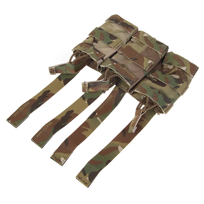 Emersongear 556 Triple Open Top Mag Pouch 5.56 Modular Magazine Pouch Molle Hunting Wargame Training Hiking Combat EM6355