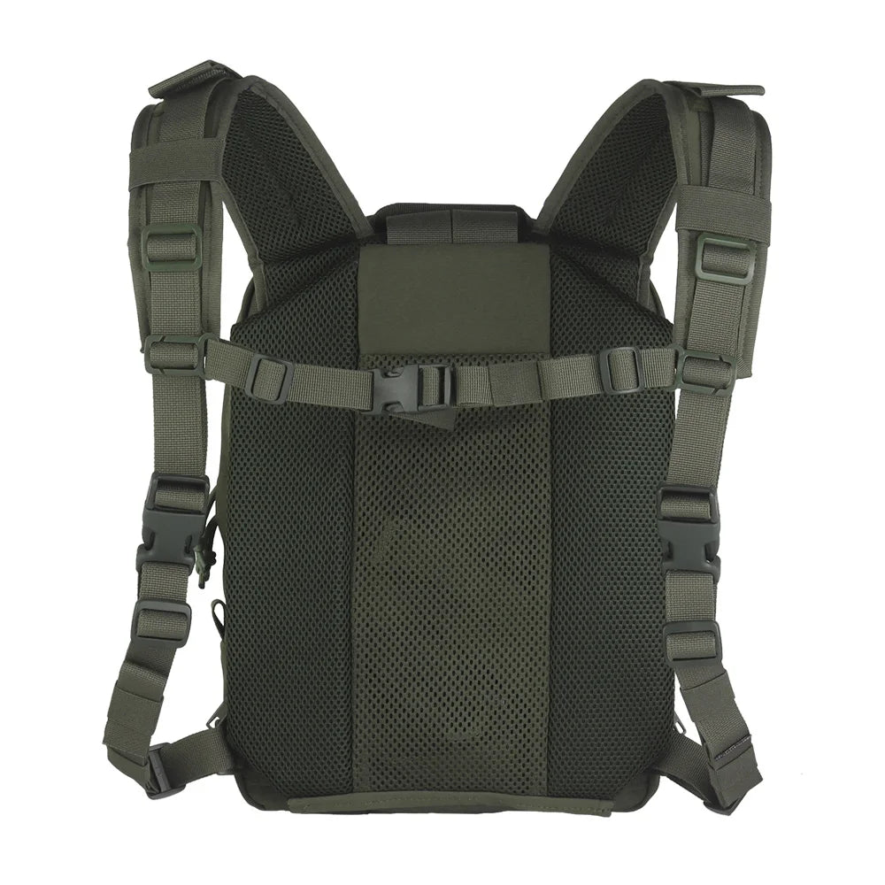 OPHIDIAN Backpanel R Series Style Modular Backpack Multi-Function Outdoor Zipper Bag Set for Airsoft Hunting Vest Plate Holder