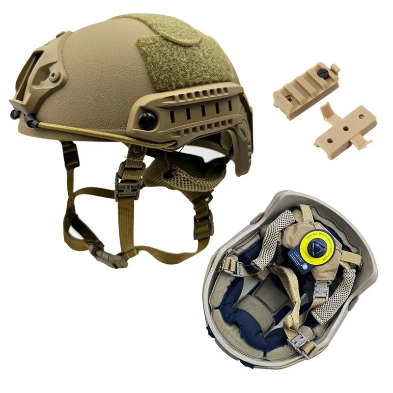 FAST Helmet Airsoft MH Helmet ABS New Thickened Outdoor PJ Air Gun Shooting CS Protective Equipment