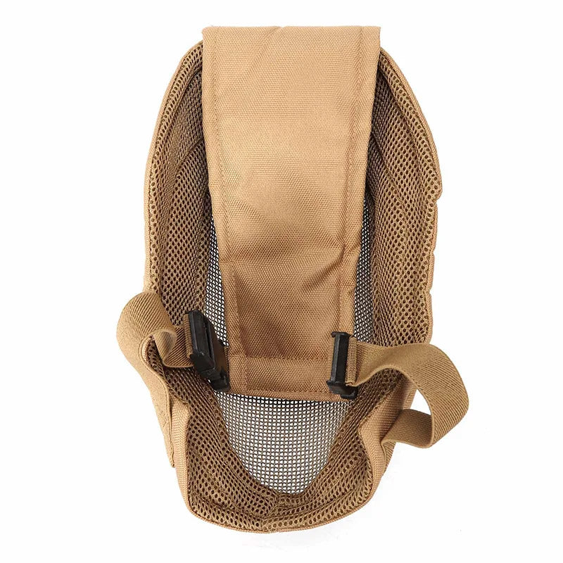 Tactical V3 Fencing Mask Face Protective Head Cover Paintball Mask Accessory Face-shield Outdoor Game Metal Net Protective Masks