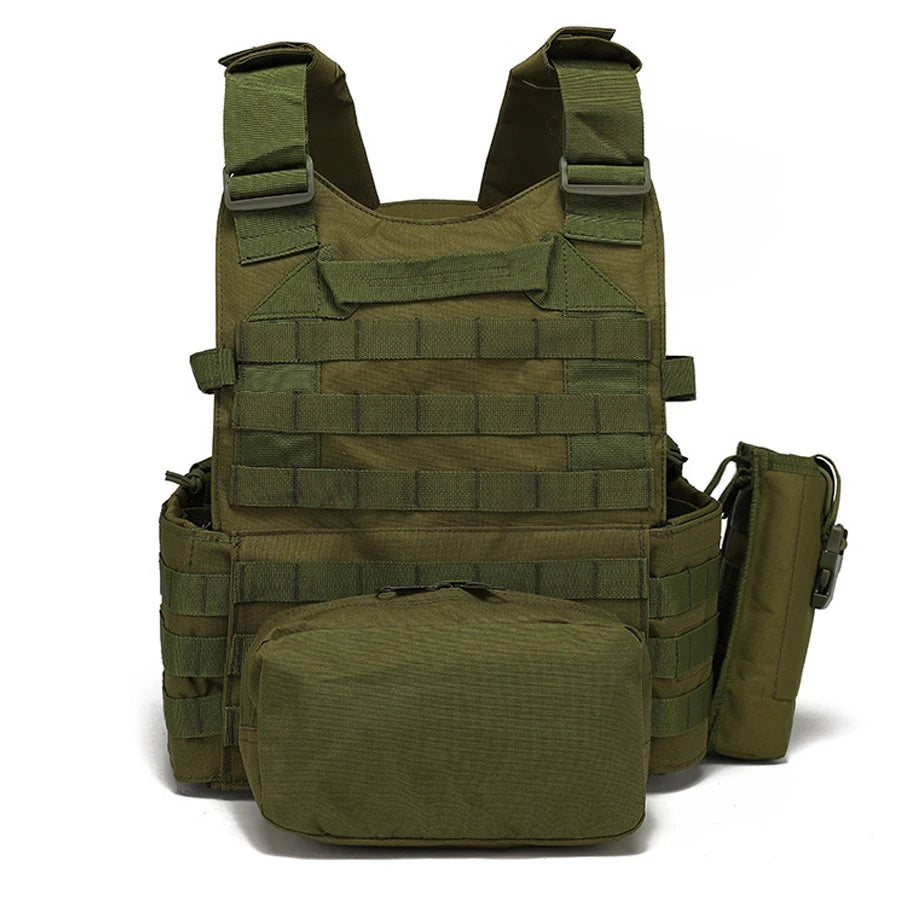 900D high-density Oxford cloth adjustable shoulder strap camouflage vest large capacity combination vest