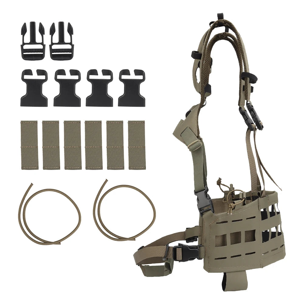 Tactical SP Cchest Rig Lightweight JPC MOLLE Militar Hunting Airsoft Assault Vest Multi-functional Load Carriage Platform