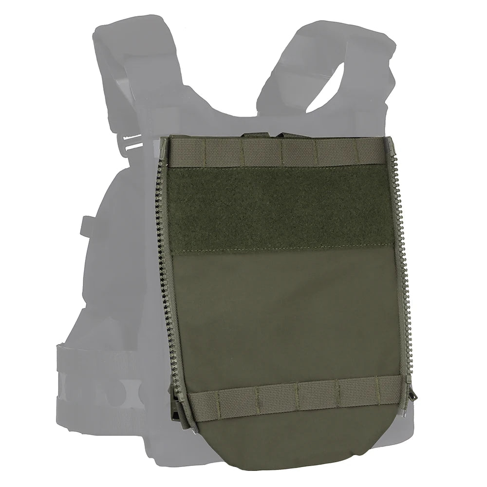 Hydration Bladders Back Panel for V5 Plate Carrier Water Pouch Tactical Vest Adapter Molle Pocket No.10 YKK Zipper Nylon