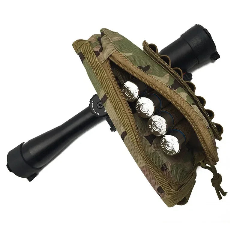 Pistol Bag, Tactical Stock, Gun, Rifle Case, Hunting Ammunition Bag, Durable Bag Holder, Molle Mag Bag