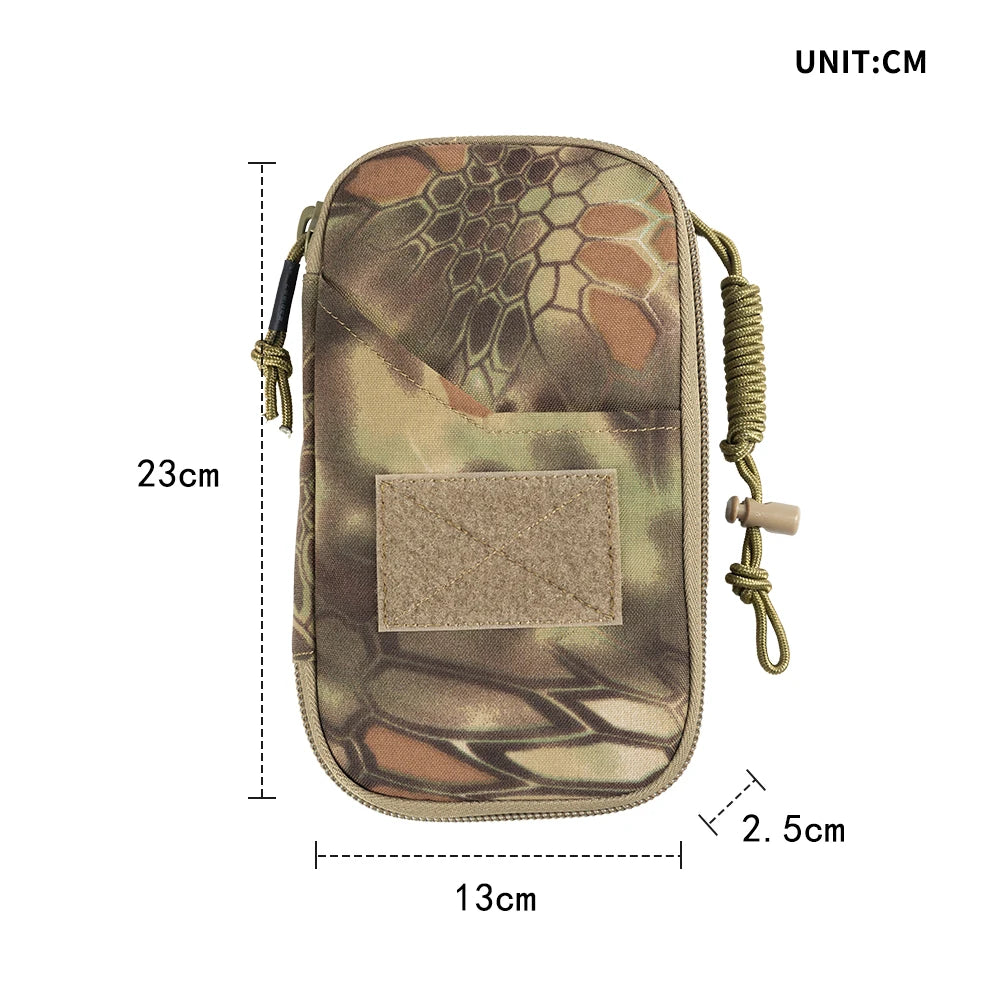 Tactical Wallet Pouch Portable Waist Pocket Crossbody Bag Camping Bags Wallet Outdoor Accessories Pouches Hunting Cycling