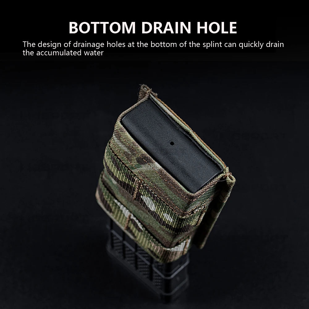 FAST 5.56 Single Mag Pouch Tactical Mag Holster Pouches Molle System Air Soft  Holder Bag Hunting Gear M4 AR15 Accessories