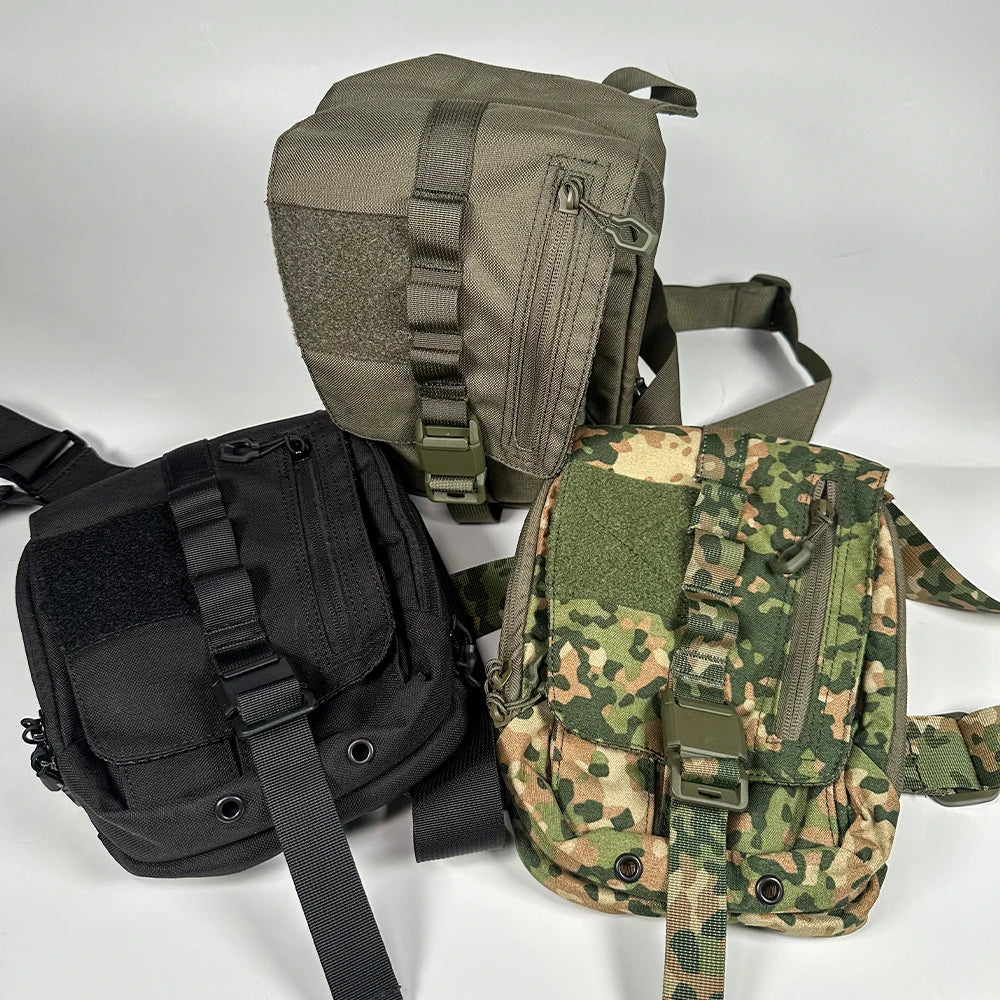 Bg Tactical Crossbody Bag, Multifunctional Quick-Access Pistol Bag, Left and Right Hand Compatible with Quick-Pull Design, Suitable for Shooting Range, Commuting, Edc, and Outdoor Use