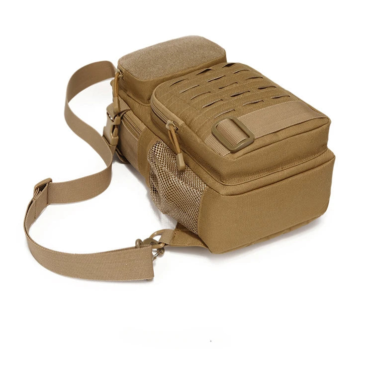 Tactical Sling Bag For Men Small Rover Shoulder Backpack EDC Chest Pack Outdoor Sports Molle Assault Range Daypack
