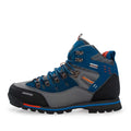 Lynjacye Mid Cut 2025 New Waterproof Hiking Boots Training Shoes Men Sports Shoes Outdoor Non-Slip Woodland Hunting Work Shoes