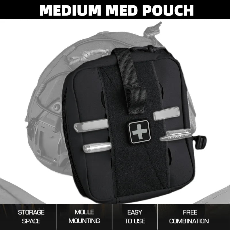 First Aid Organizer | Waterproof Emergency Pouch | EDC First Aid Kit for Hiking