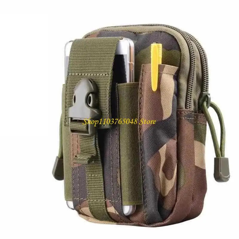 R53E Belt Waist Pack Outdoor Camping Pouches Phone Bag Climbing Multipurpose Sports Pouches Belt Tool Bag