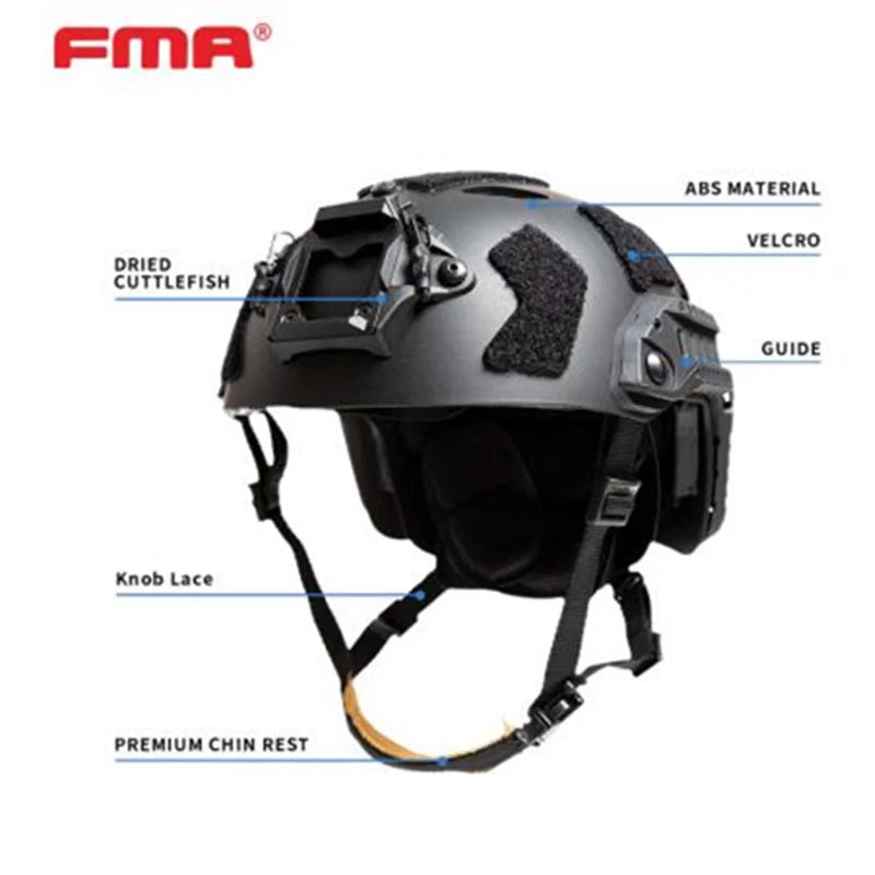 FMA Right Angle Vent Hole SF Helmet Protective Helmet Safety Helmet Riding Helmet