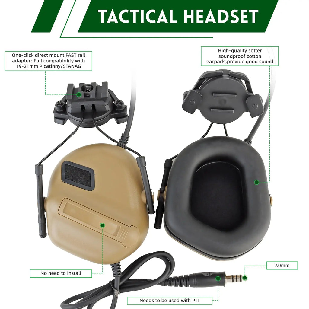 Airsoft Tactical Helmet Set FAST Military Helmet NVG(Model) Mount Headset Steel Mesh Mask Combat Cosplay Gear