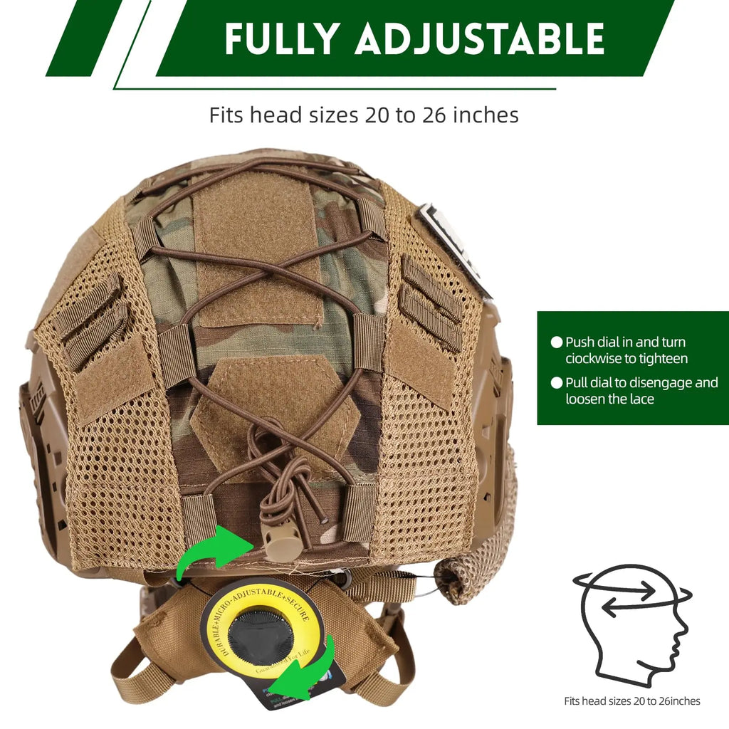 Airsoft Tactical Helmet Set FAST Military Helmet NVG(Model) Mount Headset Steel Mesh Mask Combat Cosplay Gear