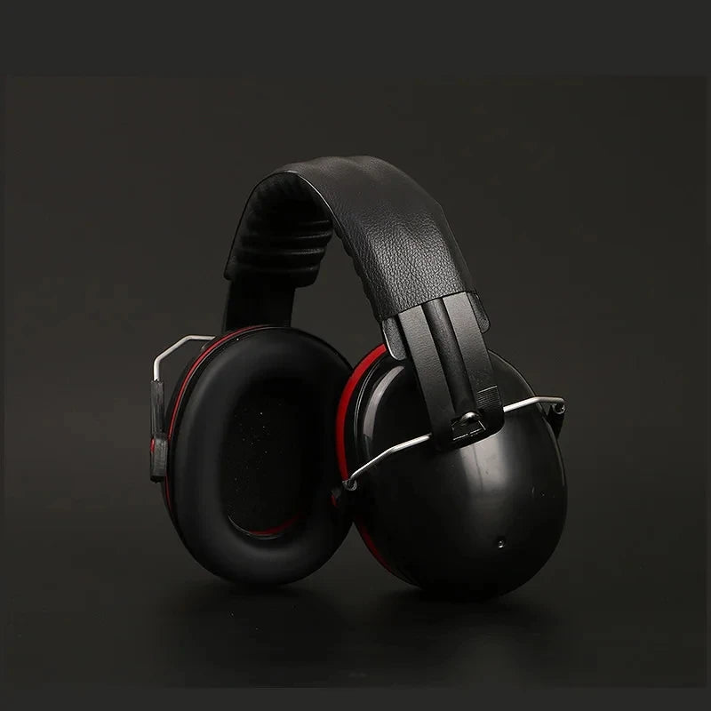 Foldable Anti-Noise Head Earmuffs Sound Reduction Ear Protector Work Safety Study Shooting Drumming Mowing Hearing Protection