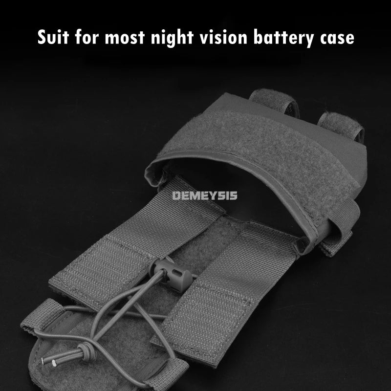 Airsoft Helmet Battery Pouch MK2 Battery Carrier Bag Tactical Helmets Counterweight Pack Balance Weight Bag Helmets Accessories