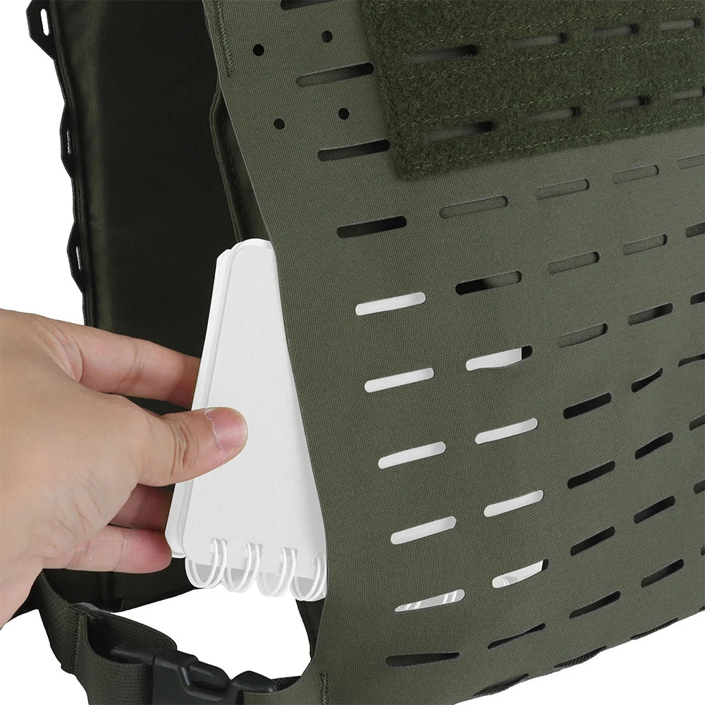 Tactical Vest V2 Adjustable MOLLE Lightweight SF Hunting Combat Plate Carrier Waist Belt Paintball Airsoft Vest Protective Gear