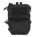 POSEIDON DEFENSE Back Panel Modular Expand Storage Backpack Rucksack Knapsack Double Bag Compatible With FC V5 PC Vest