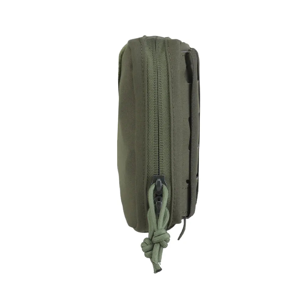 Two-Way Zipper ARC Pouch Nylon GP Admin Pouch MOLLE-Compatible for Plate Carrier Multi-Purpose Hunting Airsoft Accessories