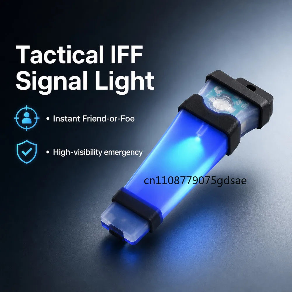 Tactical FMA Helmet Safety Flashing Light IR Strobe Waterproof Outdoor Equipment Survival Signal Light Hiking Cycling Lamp