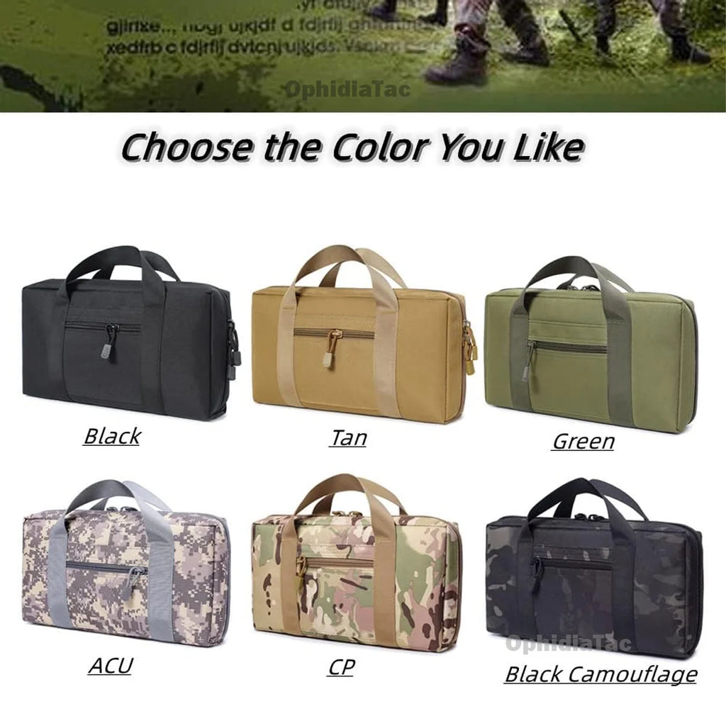 Hunting Storage Bags Shooting Range Bags Shooting Pistol Bags Pistol Compact Luggage Bags Holster Bags