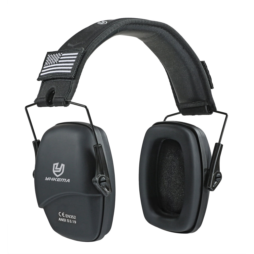 Tactical headset ear protection shooting headphones for hunting Hearing earmuff Noise reduction 25db earmuffs Silicone