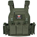 ARTEX 6094 Tactical Plate Carrier Vest Quick Release Laser Cut MOLLE Lightweight Airsoft Combat Hunting Gear