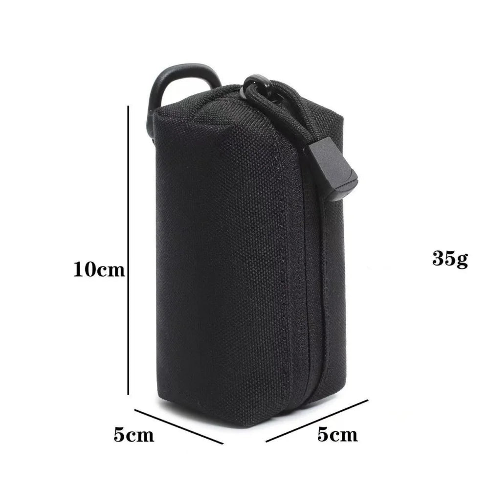 Tactical Outdoor Belt Waist Pack Storage Bag Portable Key Organizer Mini Molle Pouch Men Coin Purse Hiking Camping EDC Tool Kit
