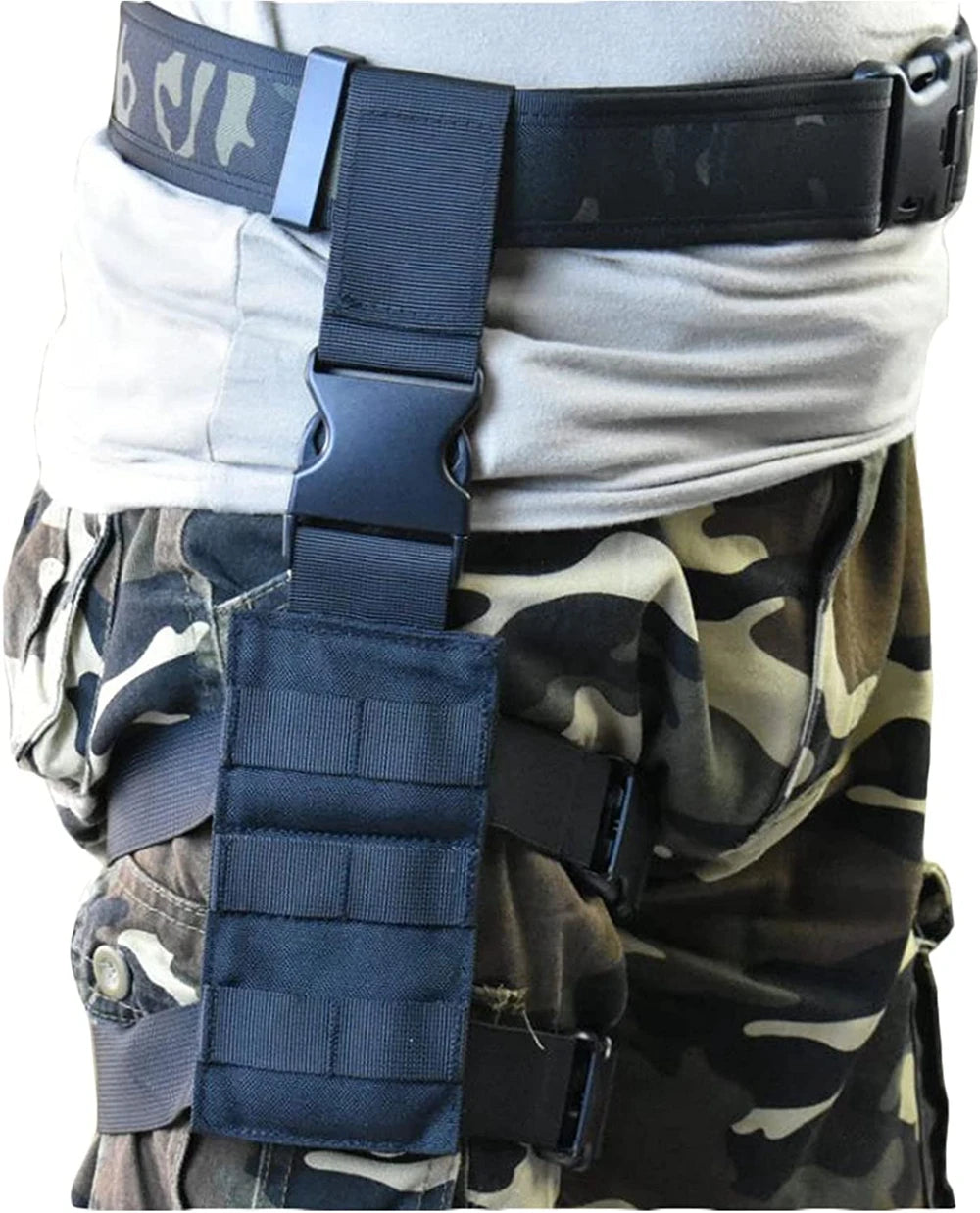Tactical Medical Pouch MOLLE First Aid Bag IFAK Pouch Tourniquet Holder Thigh Bag with Tactical Thigh Rig Panel
