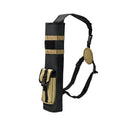 Archery Lightweight Back Arrow quiver Dual Use Foldable Compact Hip Arrows Bag with Molle System Pocket Hanged for hunt