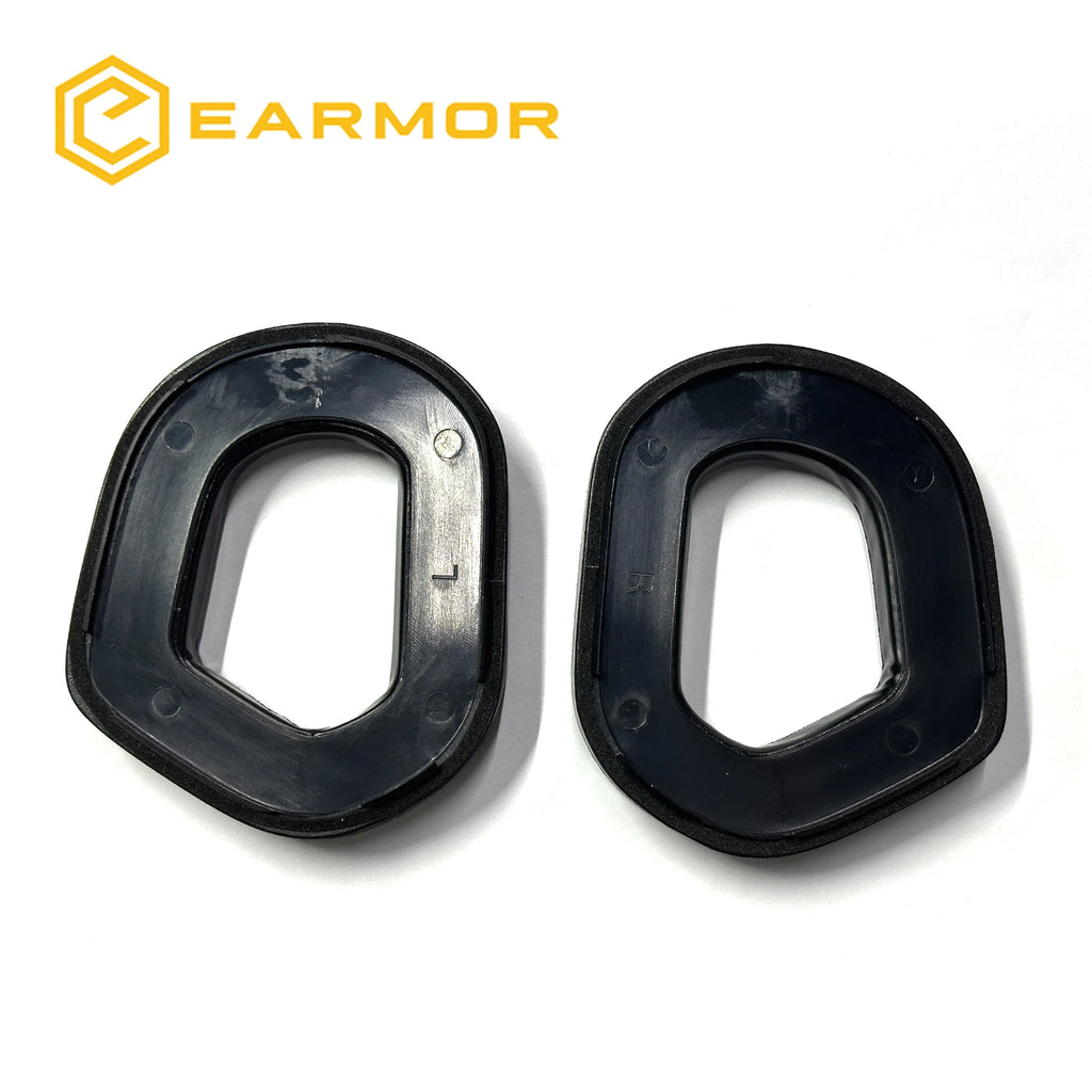 Original Tactical Headphone Silicone Ear Pads Fit for Earmor M31, M32, M32SE, Headphone Accessories