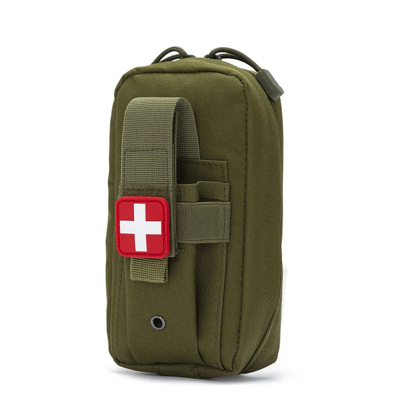 Portable First Aid Kit Nylon Tactical MOLLE Tactical Medical Bag Storage Accessories Waist Pack Hunting Hanging Bag