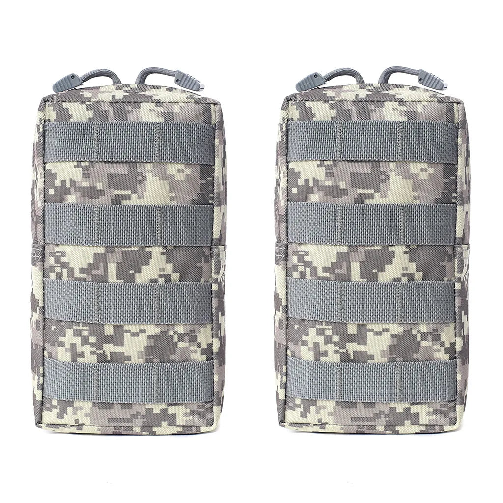 Outdoor Molle EDC Pouch Waterproof Nylon Multi-Purpose Pack Tactical Universal Hunting Camping Bag MOLLE Accessories Pocket