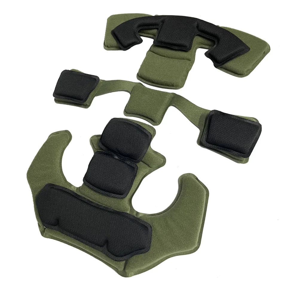 Hot!Tactical Airsoft Paintball Helmet Suspension System Protective Pads Gen1 Memory Foam Pad for Wendy Fast MICH ACH Helmet