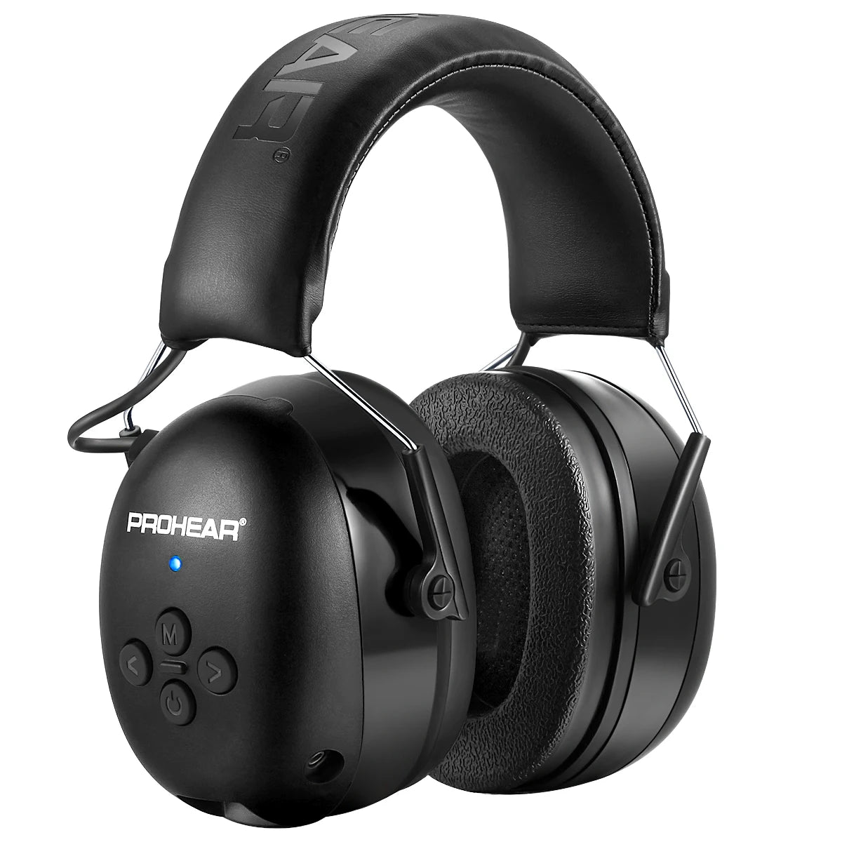 PROHEAR Bluetooth 5.0 Hearing Protection Headphones with Rechargeable Battery Safety Noise Reduction Ear Muffs For Mowing Work