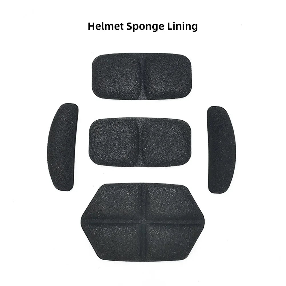 Helmet Inner Padding Kit Tactical Helmet Soft Breathable Protective Pad Memory Foam Pads M-LOCK Fast High Cut Helmet Accessories