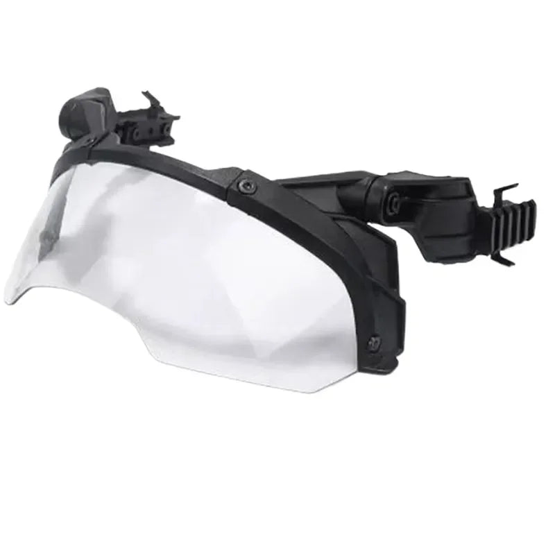 Tactical Helmet with Visor for Outdoor Sports Compatible with FAST MICH CS OP1 Cross Border Riding Motorcycle Windshield