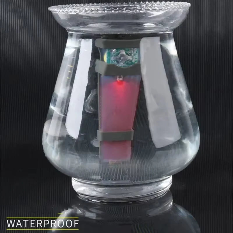 BOOIU Tactical Fast Mich Helmet Safety Signal Light Red Green Infrared Flashing Waterproof Outdoor Hunting Hiking Survival Flash