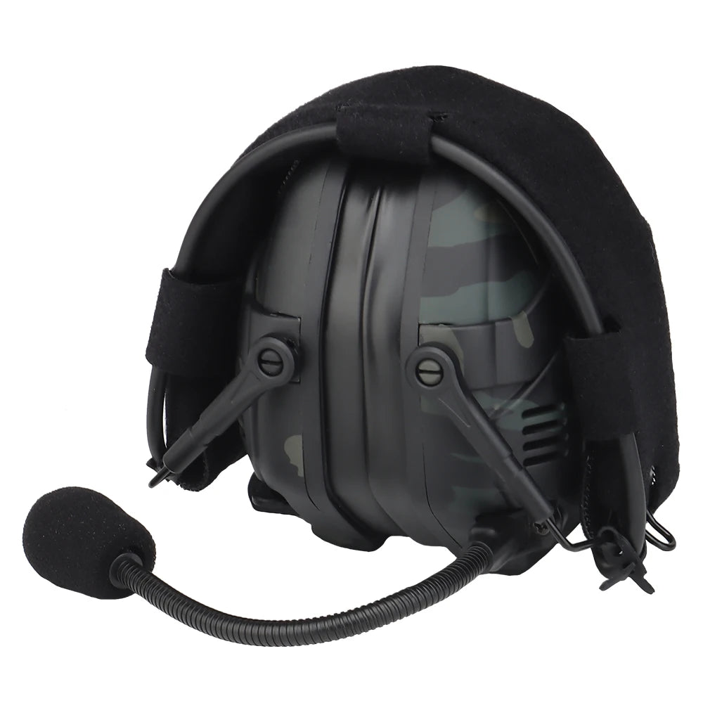 Noise Reduction Tactical Bluetooth Headset for OPS Core ARC and Wendy Sport Helmet Hunting Shooting Rechargeable Tuning