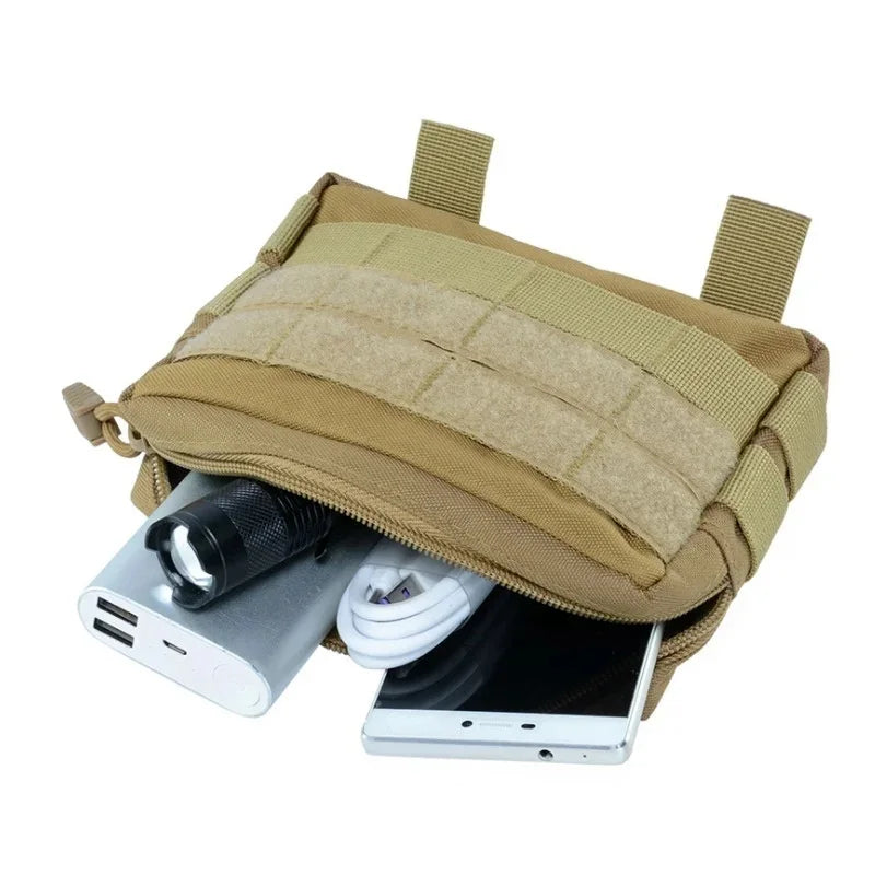 Molle EDC Tool Pouch Utility Waist Bag Phone Holder Mag Holster Outdoor Sport Hiking Hunting Camping Accessories Organizer Pack
