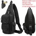Concealed Carry Bag Tactical Crossbody Sling Backpack Shoulder Gun Holster Bag Chest Pack EDC Pouch Pistol Holster Bag Hunting
