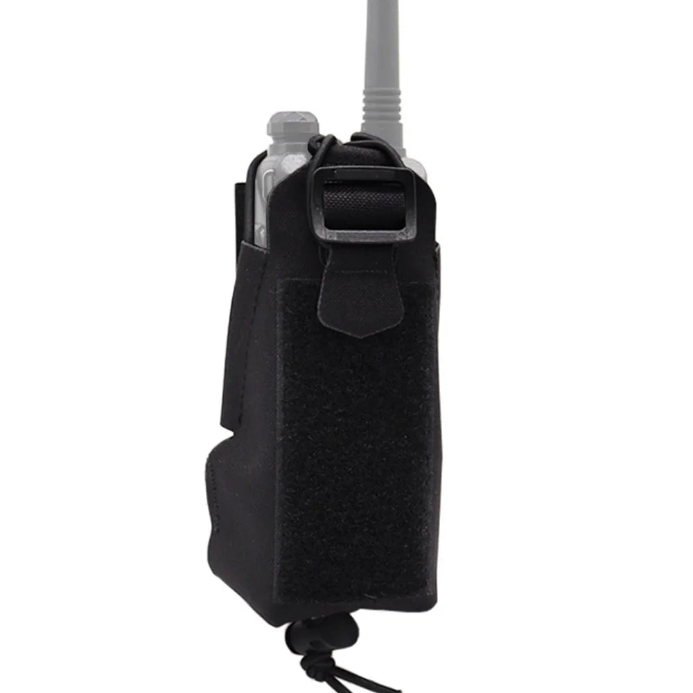 Molle Tactical Gridlok Radio Pouch UV5R UV82 BAOFENG/POFUNG Walkie Talkie Bag Intercom Pouch For Hunting Airsoft