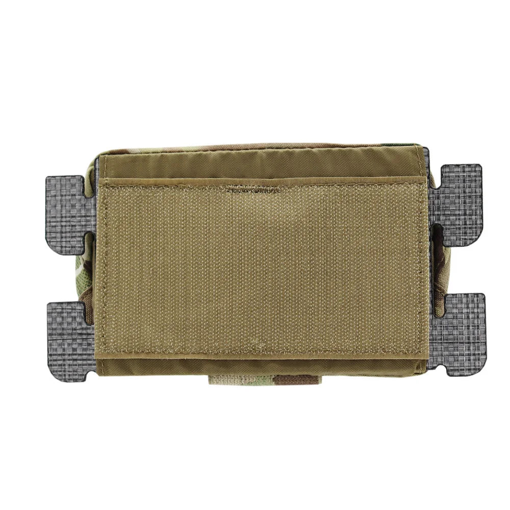 Tactical FCPC Vest Molle Adapt Admin Panel Pouch Chest Expansion Bag Map Pouch Hunting Vest Plate Carrier EDC Bag