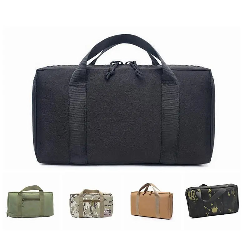 Tactical Pistol Gun Carry Case for CZ 75 GL 17 Betta PX4 G2C 1911 Shockproof Padded Magazine Pouch Universal Handgun Bag