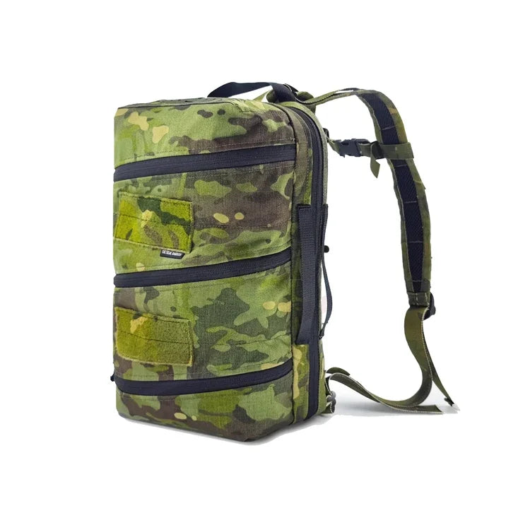 Tactical Molle Pouch Airsoft EDC SS Style Backpack Gear Outdoor Hunting Survival Commuter Assault Medical Bag 500D